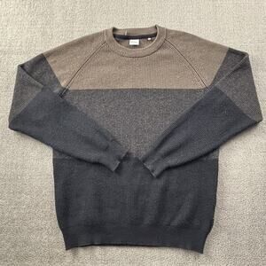 Diesel Jeans Sweater Adult Large Long Sleeve Knit Sweatshirt Casual Men's